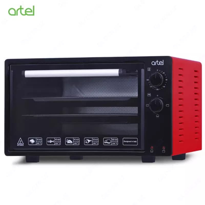 Мини печь Artel ART-MD-3216 Красная Эконом — 2