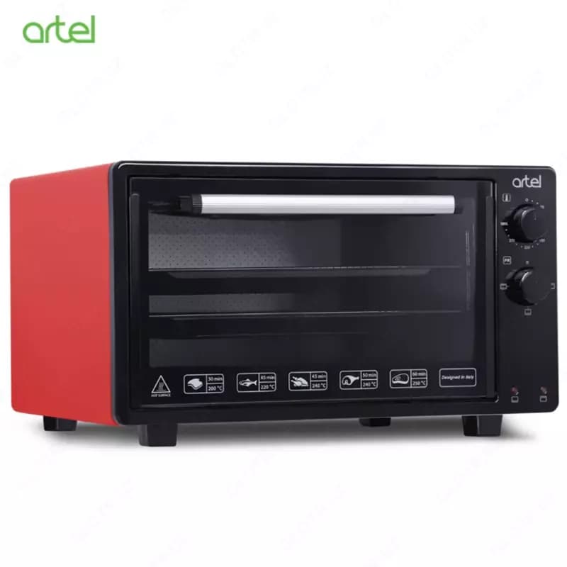 Мини печь Artel ART-MD-3216 Красная Эконом — 3