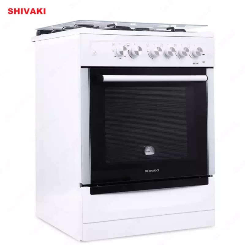 Комбинированная плита Shivaki 6301-K Белый — 2
