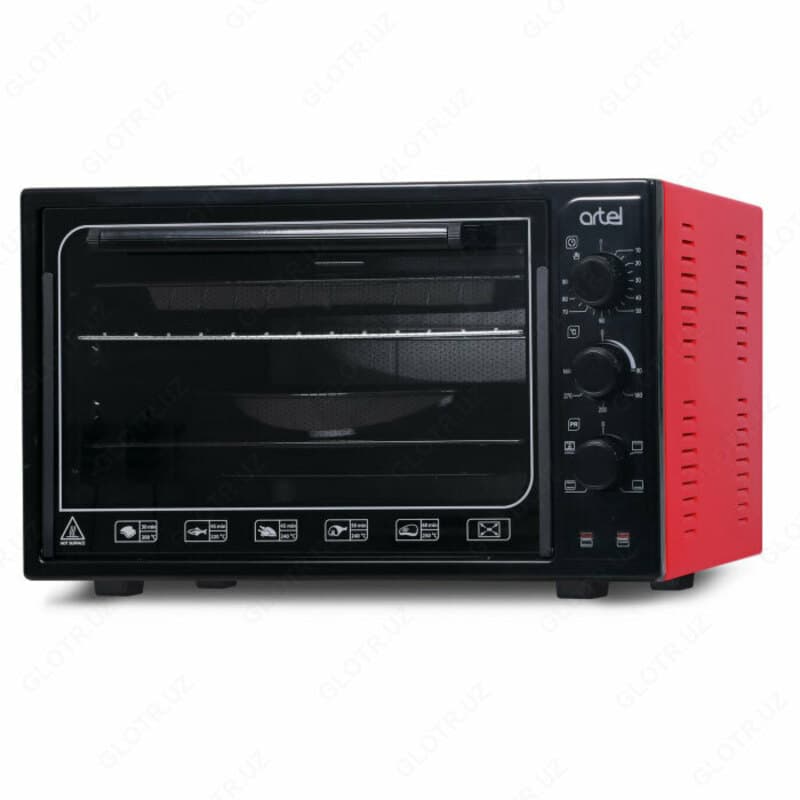 Мини-духовка Artel MD - 3618 LUX, черно-красный — 1