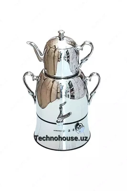 Электро Самовар 4 л с регулировкой мощности KORKMAZ A334 samovar — 1