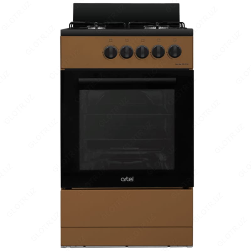 Газовая плита Artel Apetito 50 00-G ГП с ГК Коричневый — 1
