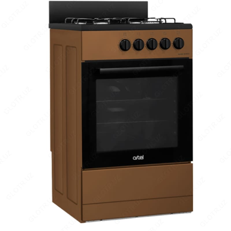Газовая плита Artel Apetito 50 00-G ГП с ГК Коричневый — 2