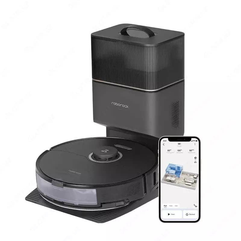Робот-пылесос Roborock S8+ Black — 1