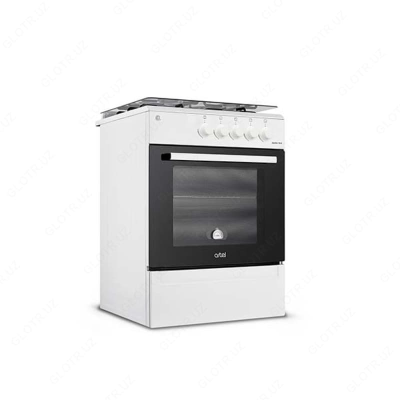 Газовая плита Artel Apetito 10-G White, чугун — 2