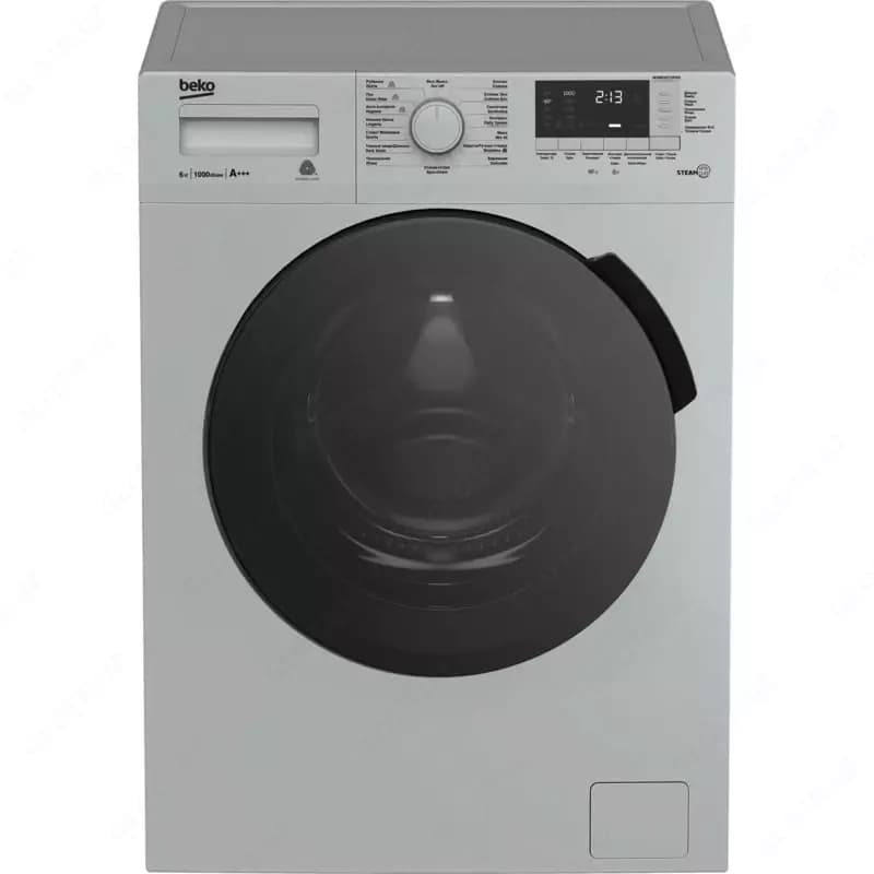 Стиральная машина автомат ”BEKO WSRE6512PRS” (Серая/черная) 6 кг — 1