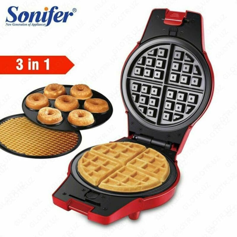 Вафельница 3в1 SONIFER SF-6083 — 1