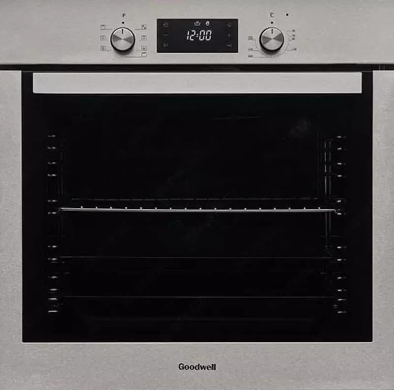 Электрический духовой шкаф ”Goodwell GWO-8084 Х4” (Стальной) — 2