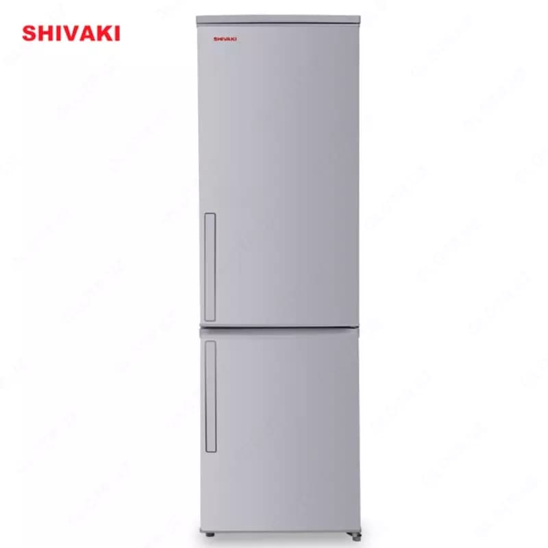 Двухкамерный холодильник Shivaki HD 345 RN Стальной — 1