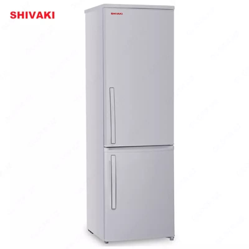 Двухкамерный холодильник Shivaki HD 345 RN Стальной — 3