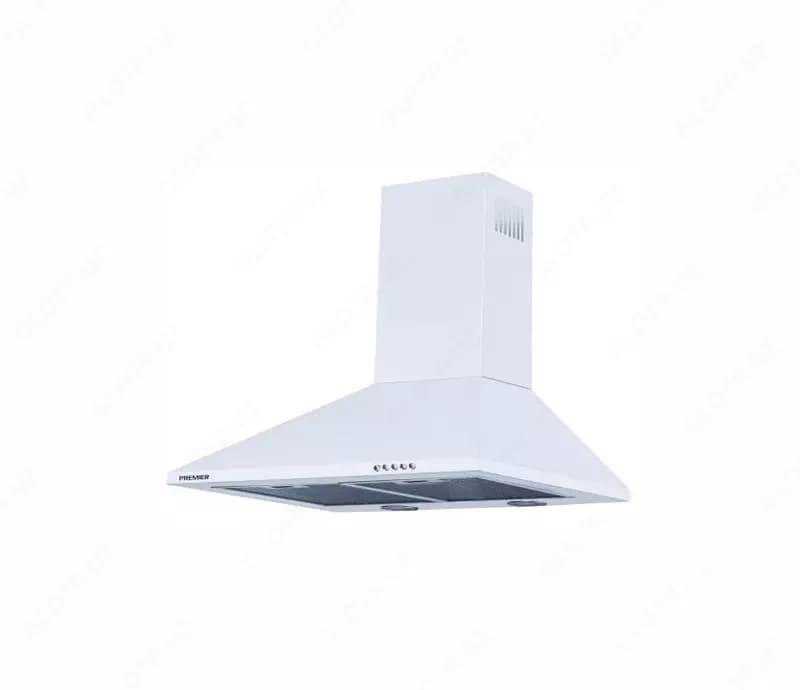 Классическая Вытяжка ”PREMIER Pyramid W Simple” (Белая) 60 см — 2