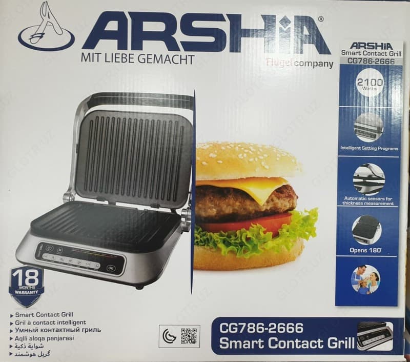Arshia контактный гриль CG786-2666 — 1