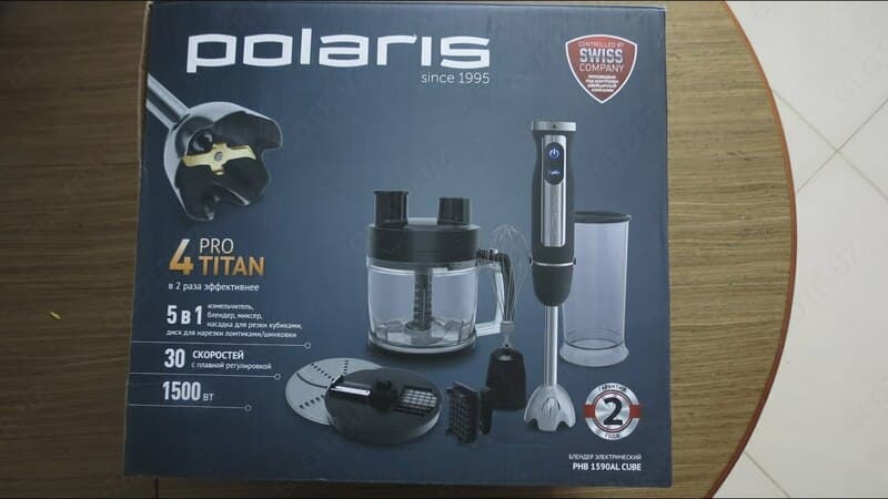 Блендер Polaris PHB 1590AL CUBE — 4