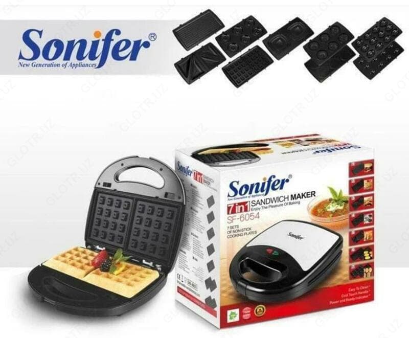 Вафельница 7 в 1 Sonifer SF-6054 — 5