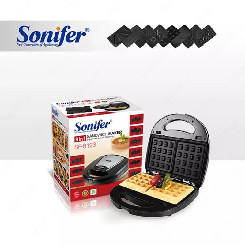 Вафельница 9 в 1 SONIFER SF-6123 — 1