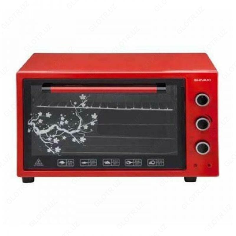 Мини-печь Shivaki MD-3618 Красный/Красный (Люкс) — 2