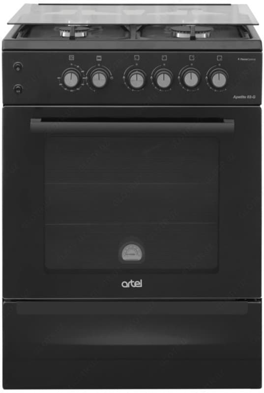 Газовая плита Artel Apetito 02-G Matte-Black, чугун — 1