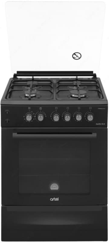 Газовая плита Artel Apetito 02-G Matte-Black, чугун — 3
