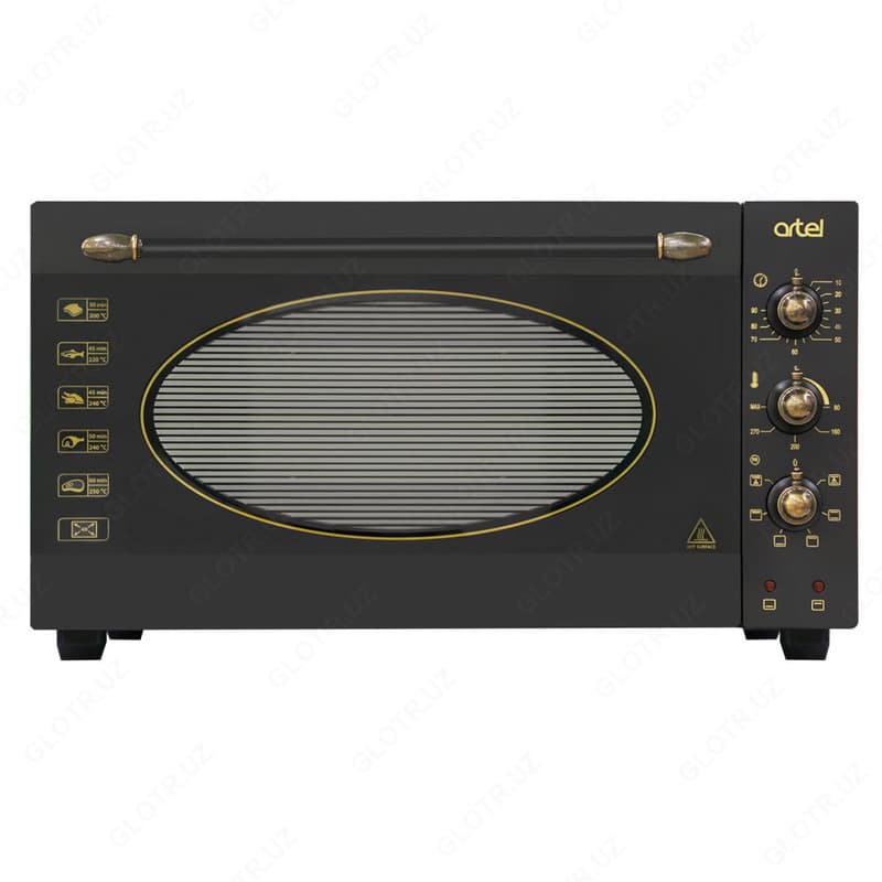 Мини-духовка Artel MD - 4218 Art-Retro, LUX, черная — 2