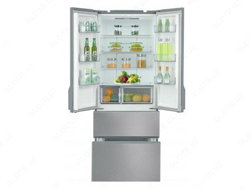 Холодильник MIDEA HC-567WEN (Стальной) — 2