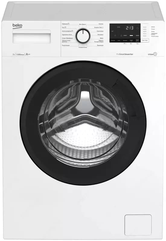 Стиральная машина автомат ”BEKO WSRE7612XAWI” (Белая) 7 кг — 1