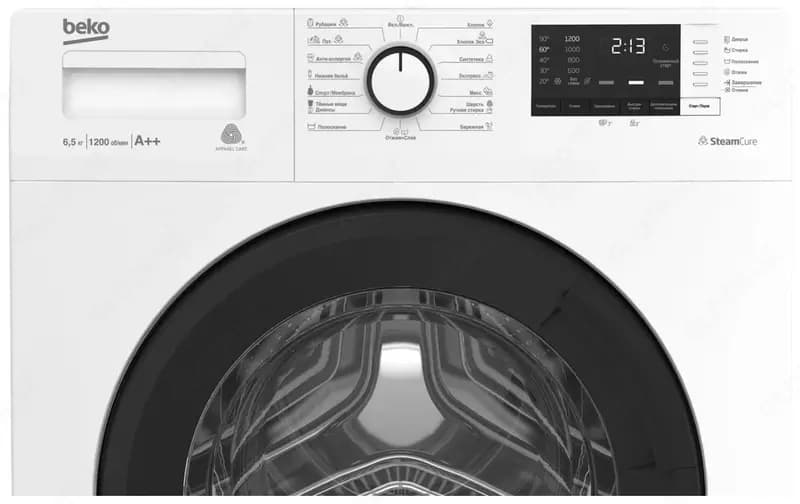 Стиральная машина автомат ”BEKO WSRE7612XAWI” (Белая) 7 кг — 3