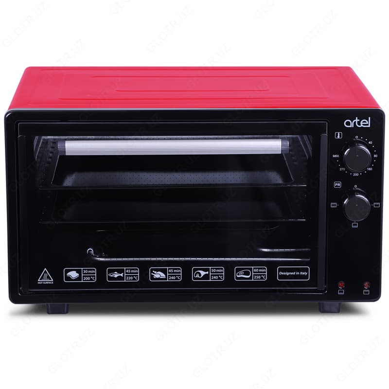 Мини-печь Artel ART-MD-3216 (Белая, Черная, Красная) — 3