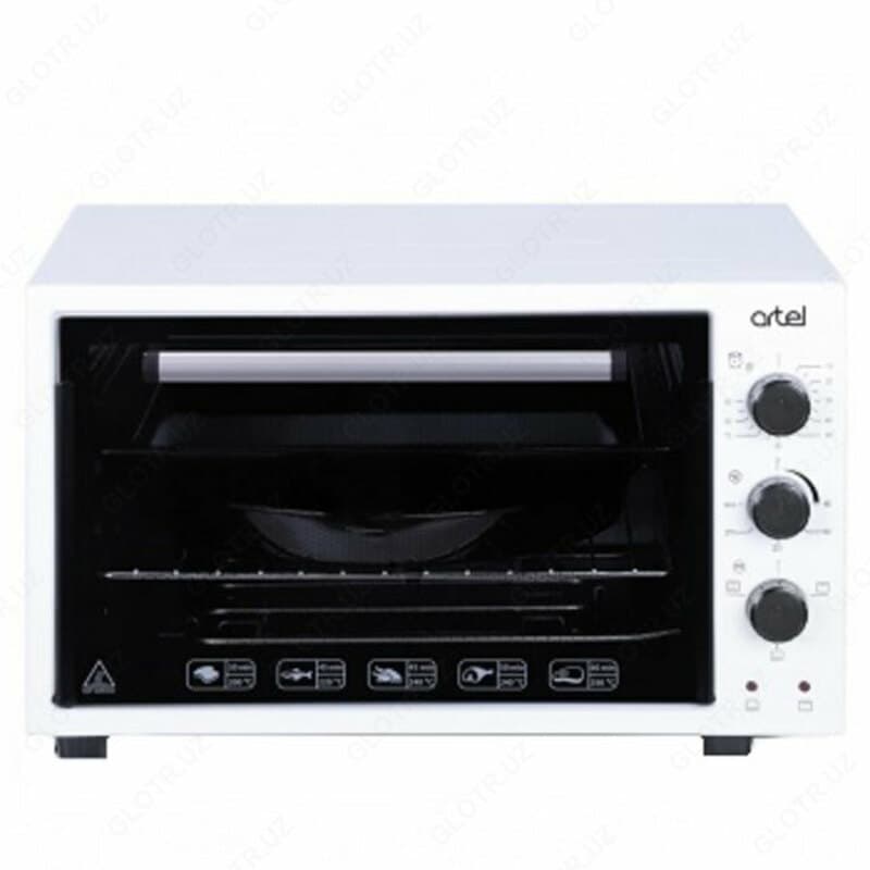 Мини-печь Artel ART-MD-3618 V2 Eco (Белая, Черная, Красная) — 2