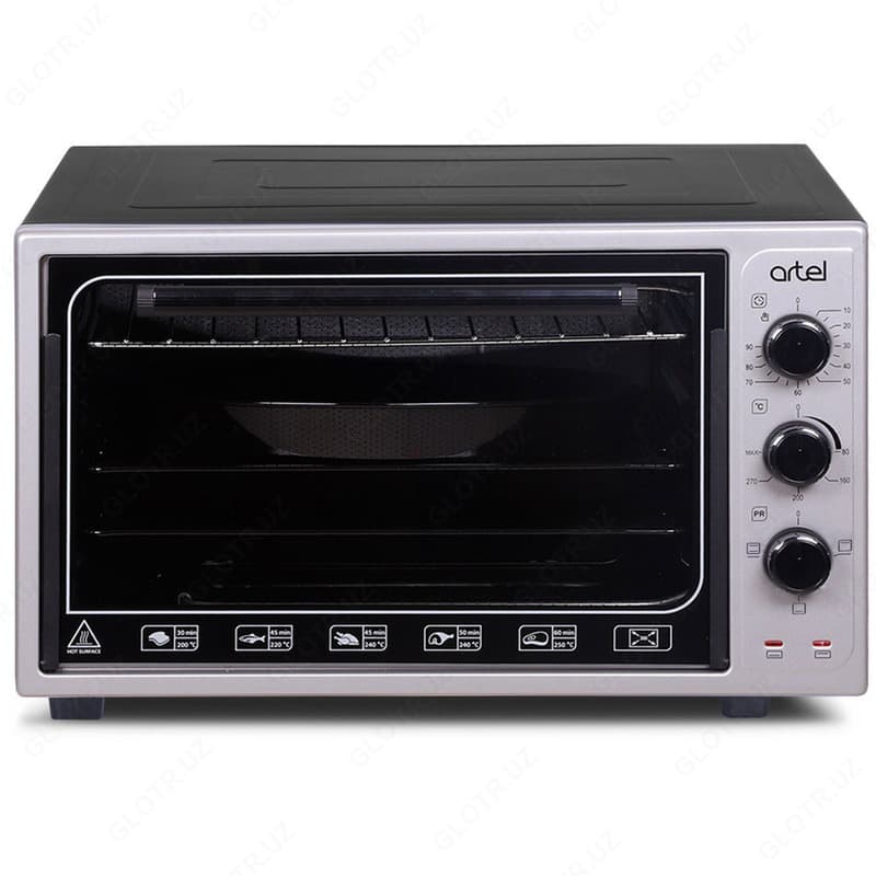 Мини-печь Artel ART-MD-3618 V2 Eco (Белая, Черная, Красная) — 3