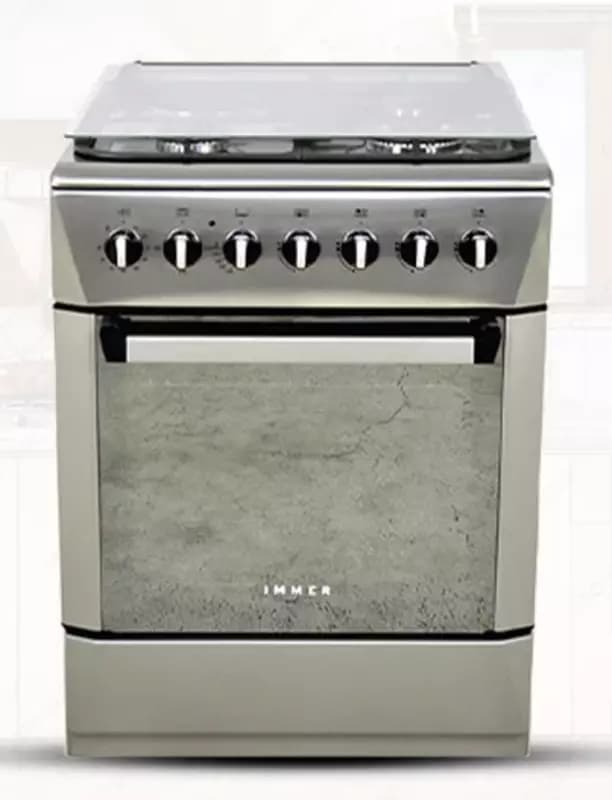 Газовая плита ”Immer K02” (Стальная) 60 см — 1
