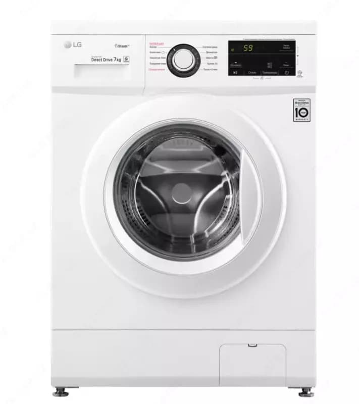 Стиральная машина автомат ”LG 2J3HSOW” (Белая/Черная) 7 кг — 1
