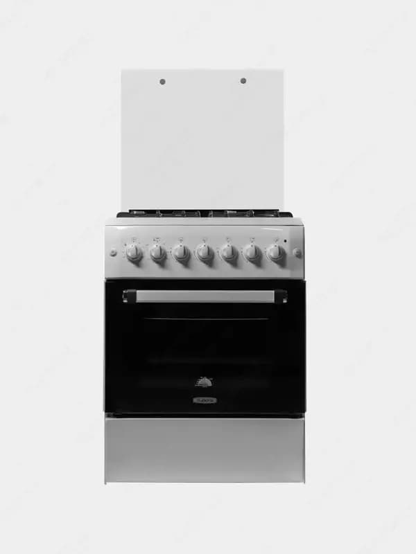 Газовая плита ”Бирюса U90GG90W” (Белая) 60 х 90 см — 1