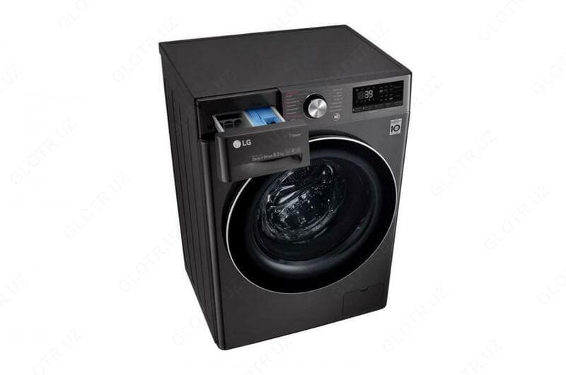 Стиральная машина LG F2V9GW9P black-steel — 1