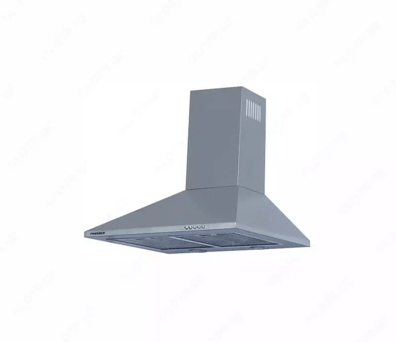 Классическая Вытяжка ”PREMIER Pyramid S Simple” (Серебристая) 60 см — 2