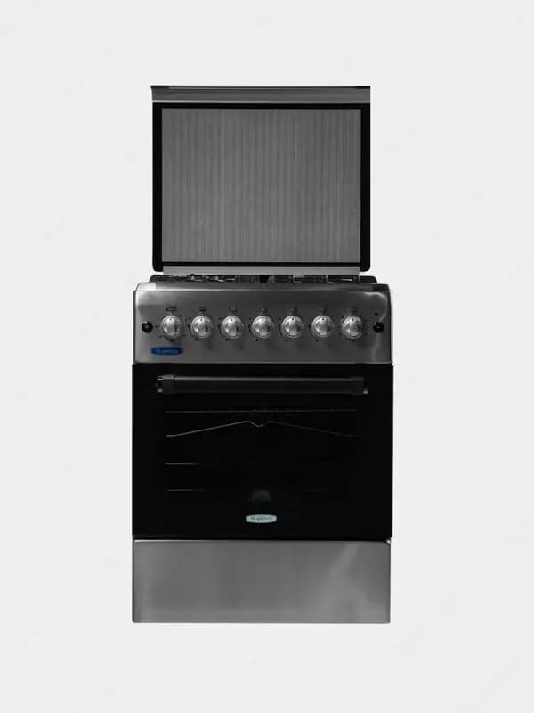 Газовая плита ”Бирюса U60GG12SS” (Стальная) 57 х 57 см — 1