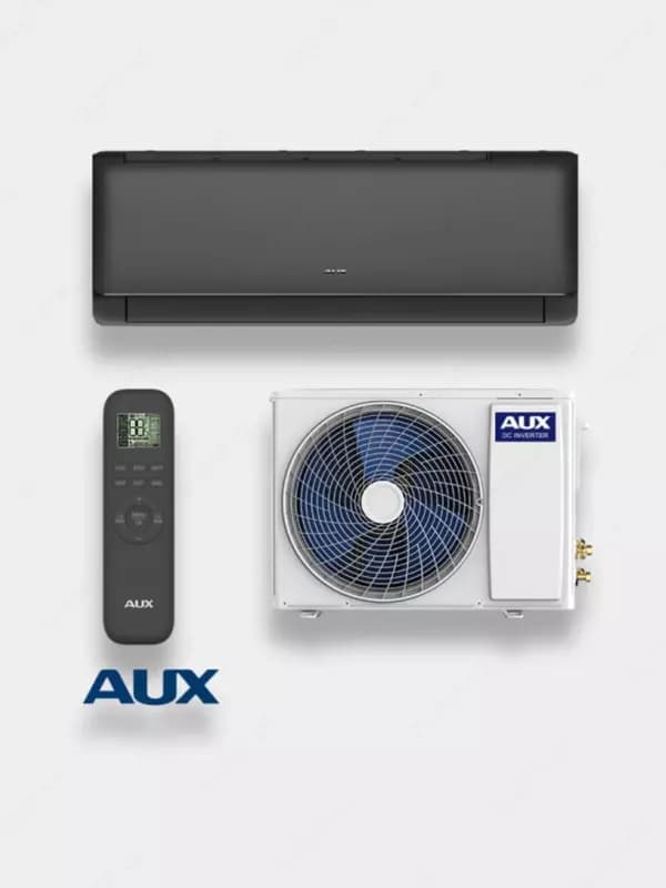 Кондиционер ”AUX ASW-Н12A4/QFR” BTU 12, R410а (Черный) Inverter — 3