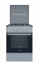 Комбинированная плита ”PRЕMIER Eco PRM-WG60-E40S” (Серебристая) 60 х 85 х 60 см