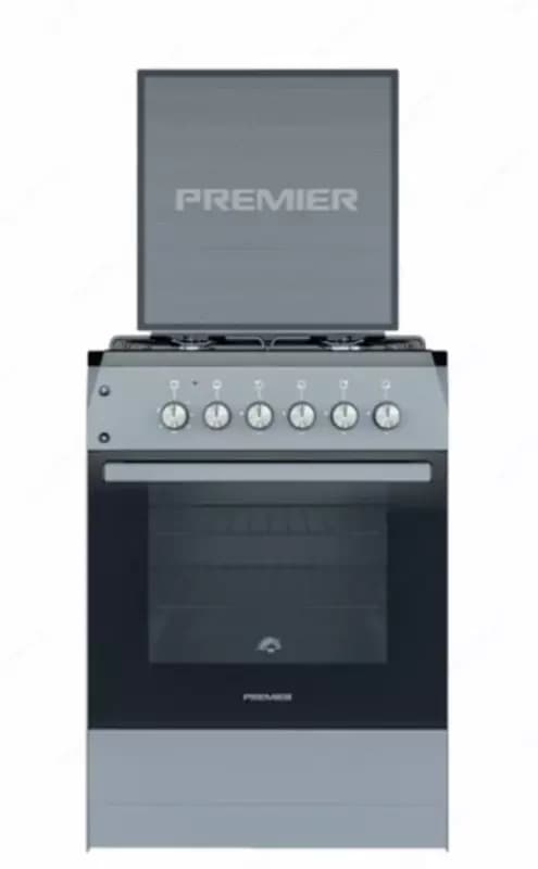 Комбинированная плита ”PRЕMIER Eco PRM-WG60-E40S” (Серебристая) 60 х 85 х 60 см — 1