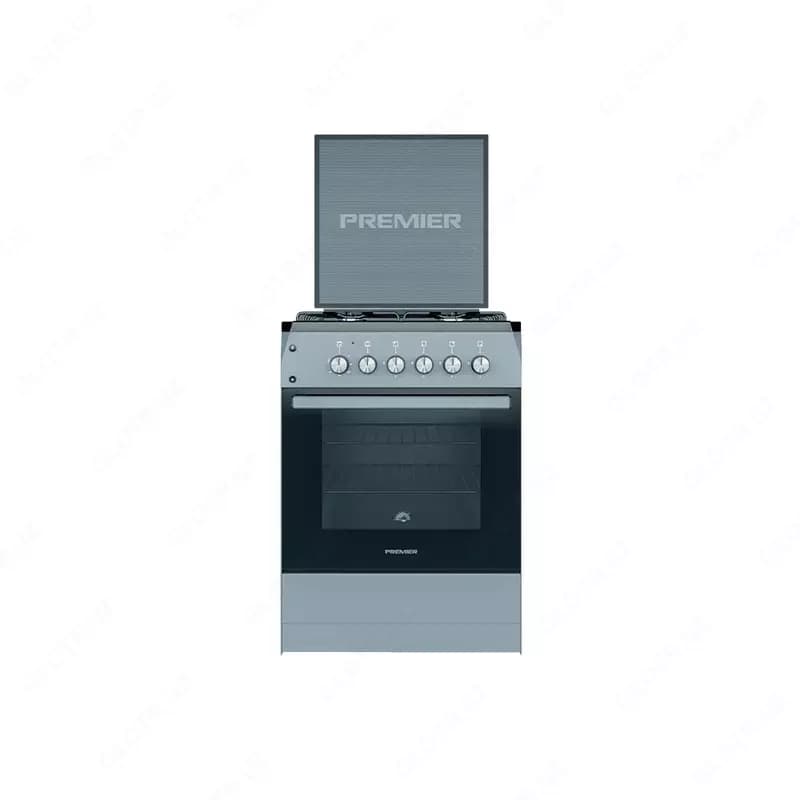 Комбинированная плита ”PRЕMIER Eco PRM-WG60-E40S” (Серебристая) 60 х 85 х 60 см — 2