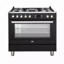 Комбинированная плита ”Beko GM15310DB” (Черная) 90 х 60 см