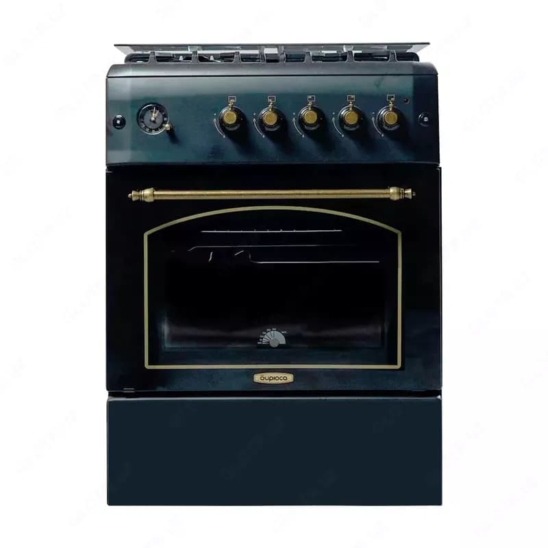 Комбинированная плита ”Бирюса N60GE32BL” (Черная) 60 х 60 см — 1