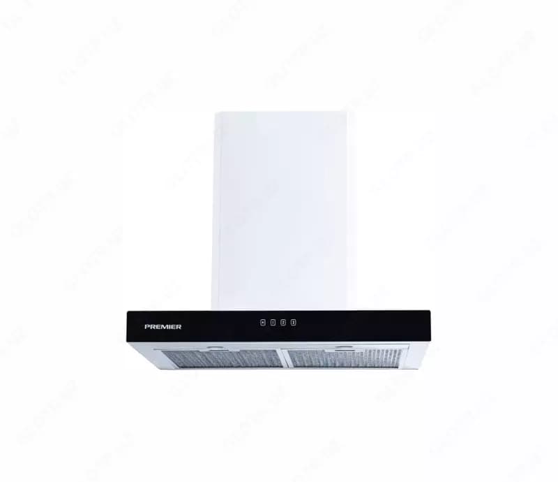 Каминная Вытяжка ”PREMIER T Shape W” Turbo sen (Белая) 60 см — 1