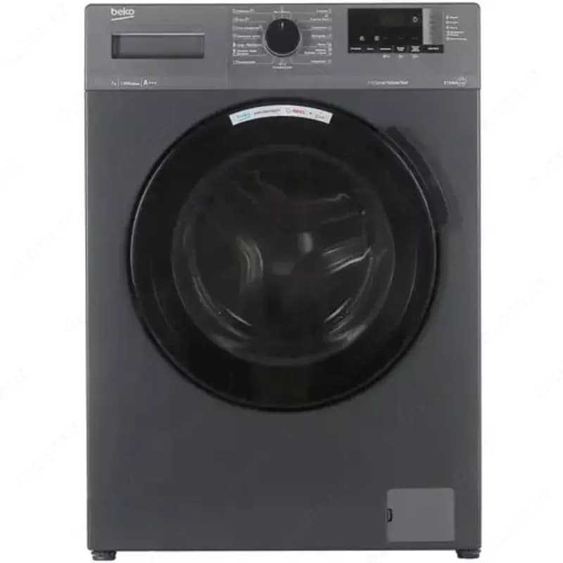 Стиральная машина автомат ”BEKO WSPE7612A” (Черная) 7 кг — 1