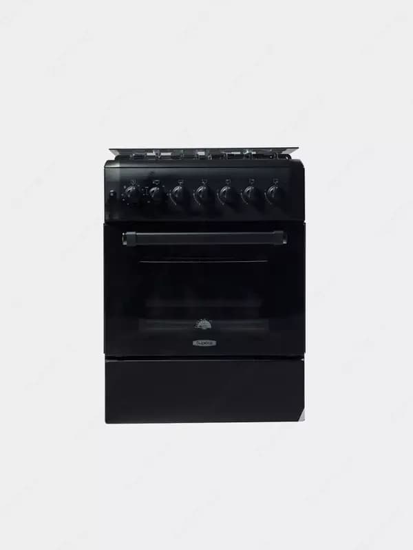 Газовая плита ”Бирюса U60GG09BL” (Черная) 60 х 60 см — 1