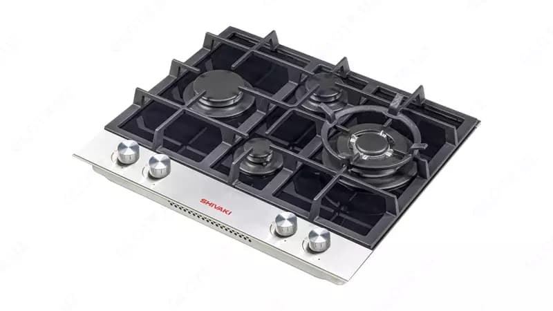 Газовая варочная панель ”Shivaki G23-260” (Серебристая) — 2