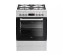 Газовая плита ”Beko FSM62330DWT” (Белая) 60 х 85 см