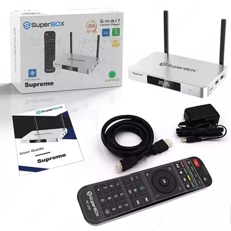 SuperBox Supreme TV Box Media Player — 1