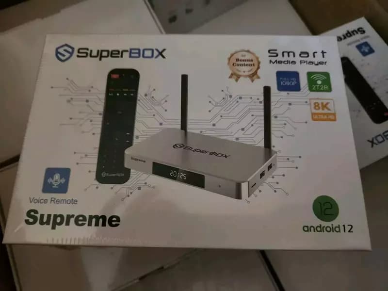SuperBox Supreme TV Box Media Player — 3