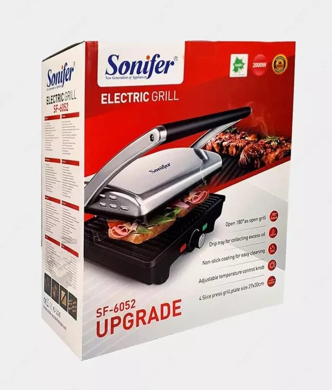 Электрический гриль, тостер Sonifer SF-6052 — 3