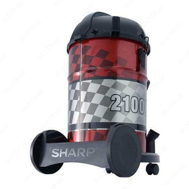 Хозяйственный пылесос Sharp с баком 21 литр из нержавеющей стали. Супермощь 2100 Вт. — 5